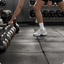 Rubber Floor Tiles