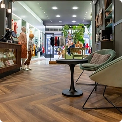 Retail Store Vinyl Flooring