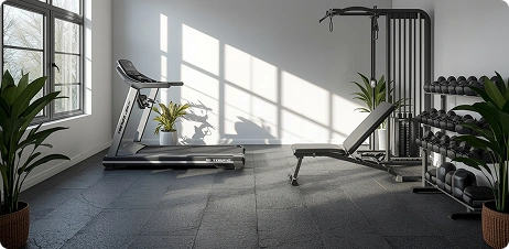 Home weightlifting gym