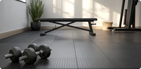 Modern fitness flooring